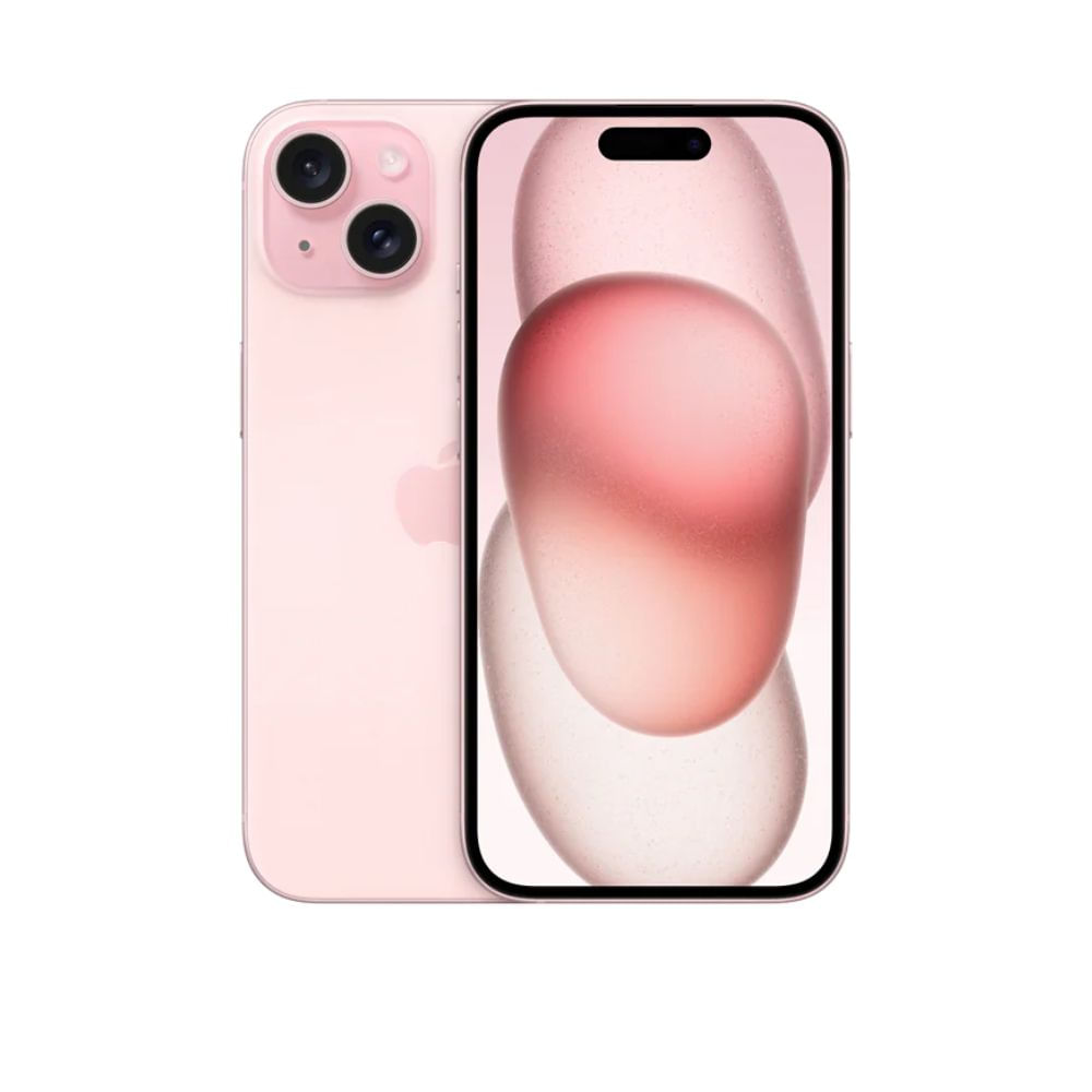 iPhone 15 128GB Rosa (chip físico)
