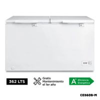Congelador BORD 362 L Blanco CO360B-M