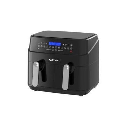 Freidora Imaco Digital Doble Canastilla AFD4516 9lts - Negro