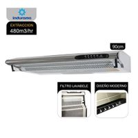 CAMPANA EXTRACTORA 3 VELOCIDADES 90 CM INDURAMA CEI-902CRP