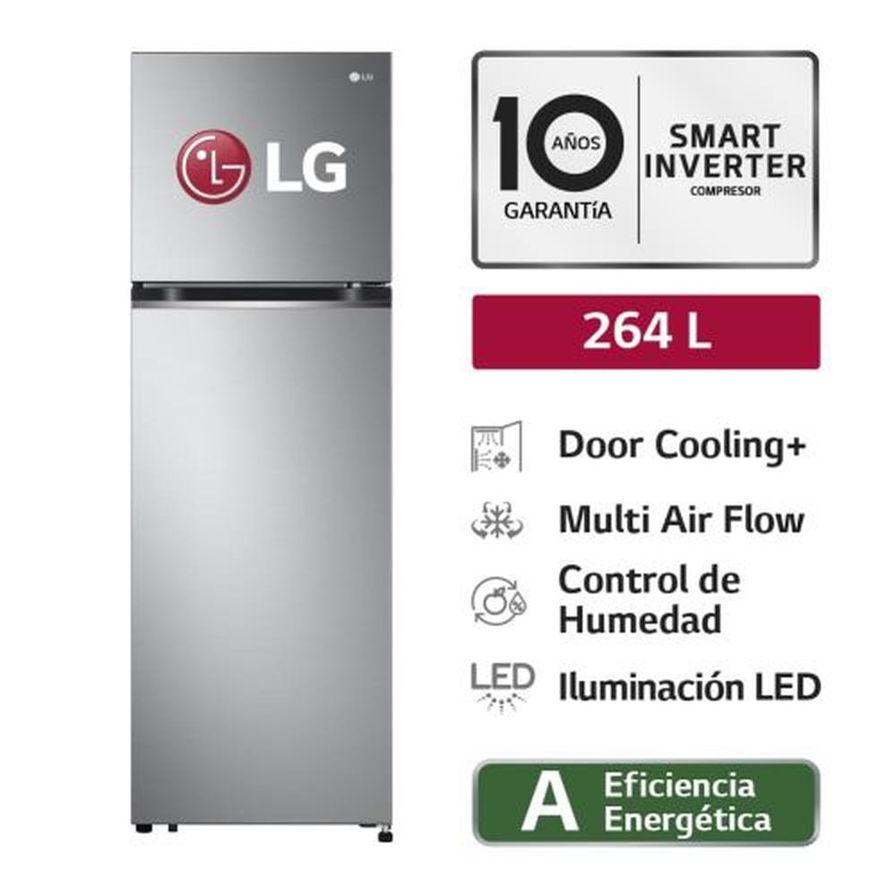 Refrigeradora LG Top Freezer GT26BPP Door Cooling 264L