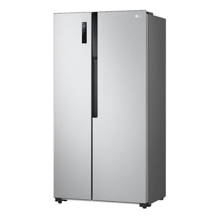 Refrigeradora LG 508 Lt LS51BPP Plateada Múltiple Flujo de aire Side By Side