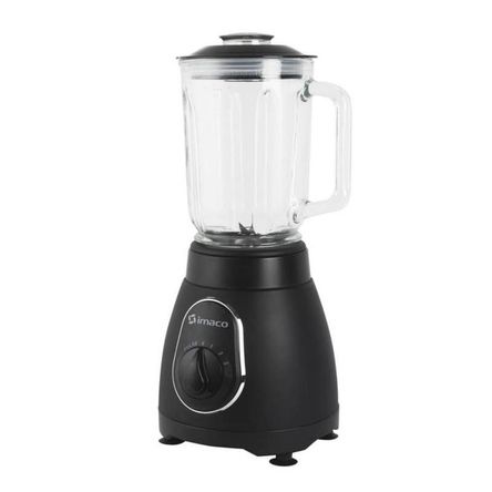 Licuadora Metal Imaco 1.5 Litros con 500 Watts de potencia Negro