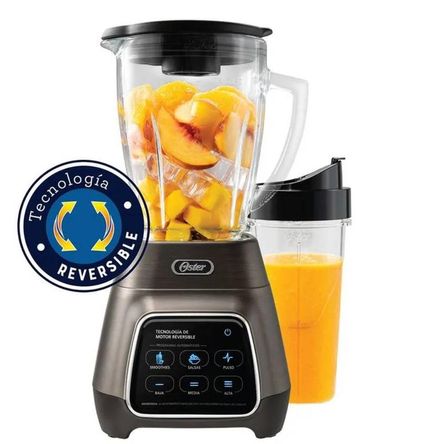 Licuadora Oster Blstpyg1312Xbg 125L Con Tecnologia Reversible + Vaso Blend