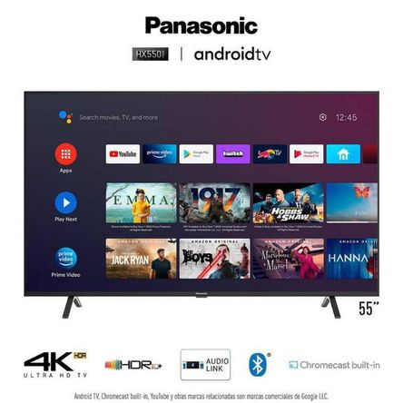 Televisor Panasonic 55 Led 4k Uhd Android Tv TC-55HX550P Televisor Panasonic 55 Led 4k Uhd Android Tv TC-55HX550P