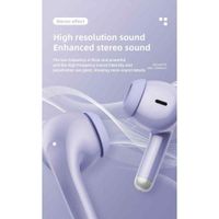 Lenovo - Audífonos Inalámbricos LP40-PRO Bluetooth Morado