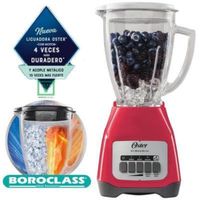 Licuadora Oster® 2 velocidades más pulso y vaso de vidrio BLSTKAGMPB