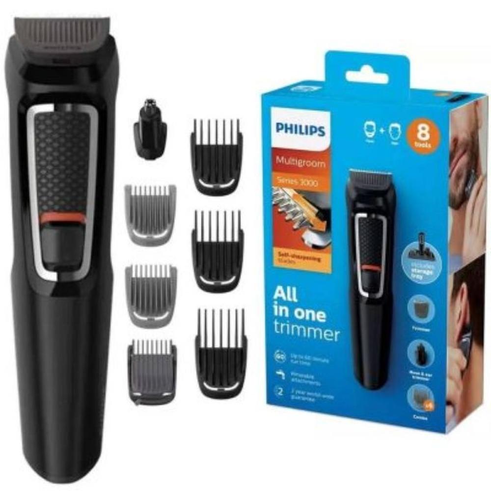 Recortador Philips Multigroom Serie 3000 8 en 1 MG3731/15