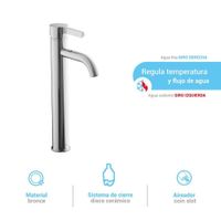 Monocomando para lavatorio alta cartagena cromado Italgrif