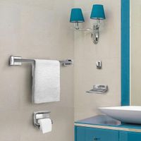 Kit puntal sal 4 piezas cromado italgrif
