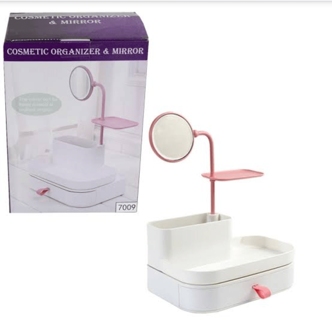 Organizador de Cosméticos y Espejo