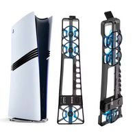 Cooler para PS5 Pro, Slim con Lector y Digital con Puerto USB, 3 velocidades, luces, ao