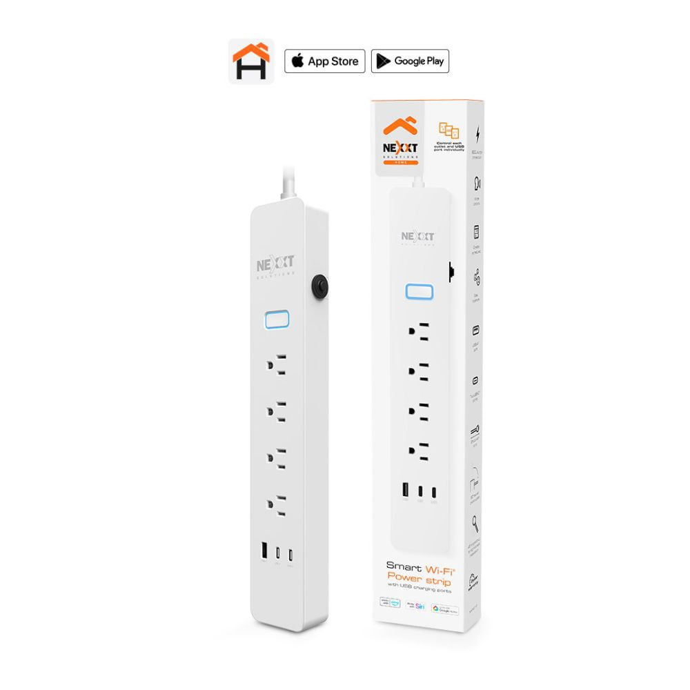 Regleta Smart Nexxt Home Protector de Voltaje
