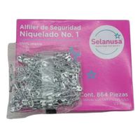 Imperdible Alfileres de Seguridad Numero 1 de 3Cm Caja con 864 Piezas