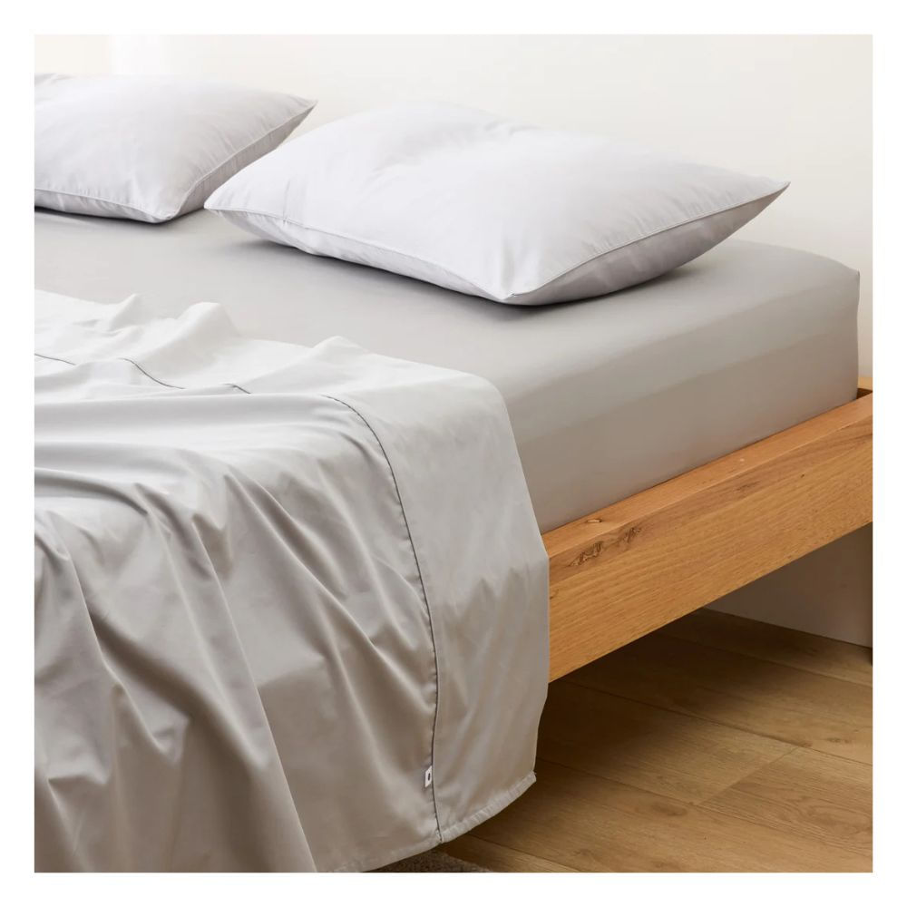 Sábanas king gris plata 100 % algodón bramante 200 hilos Lima Tienda