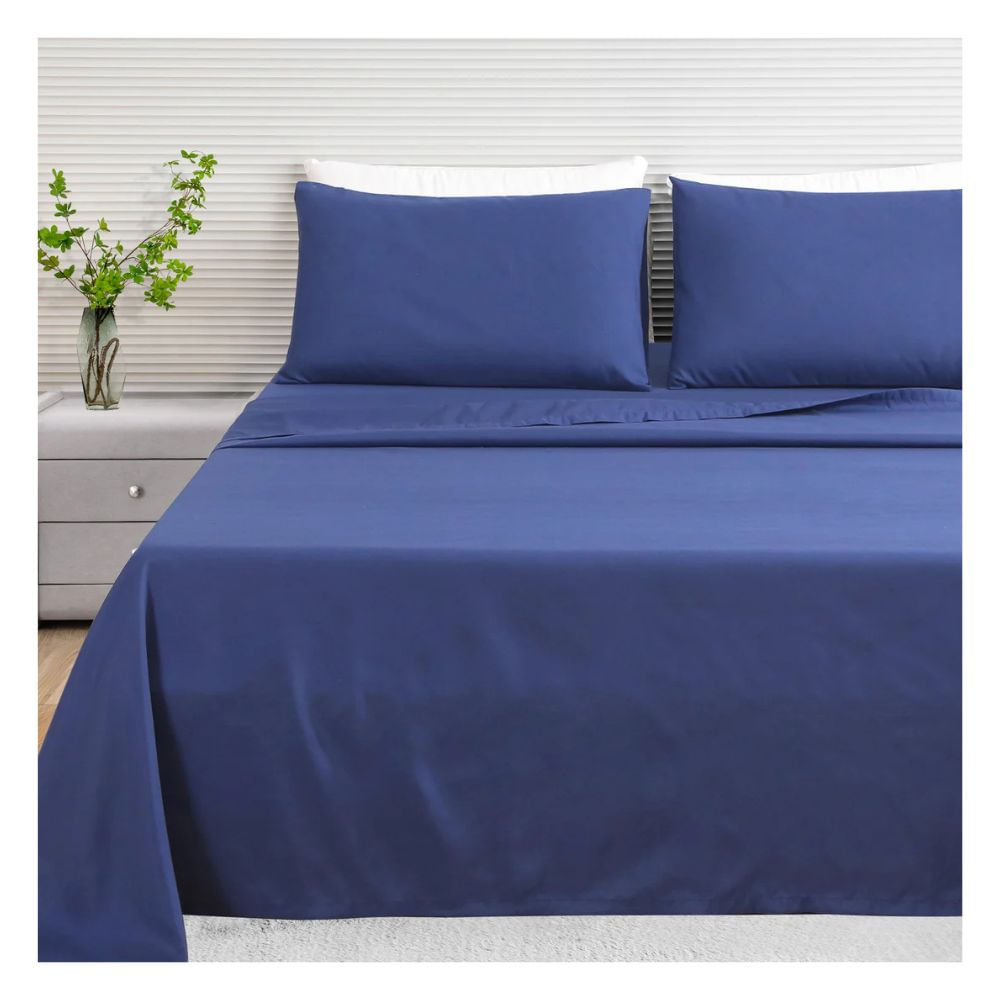 Sábanas king acero 180 hilos 100 % algodón bramante Lima Tienda