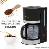 Cafetera Eléctrica Imaco de 12 Tazas - CM1203