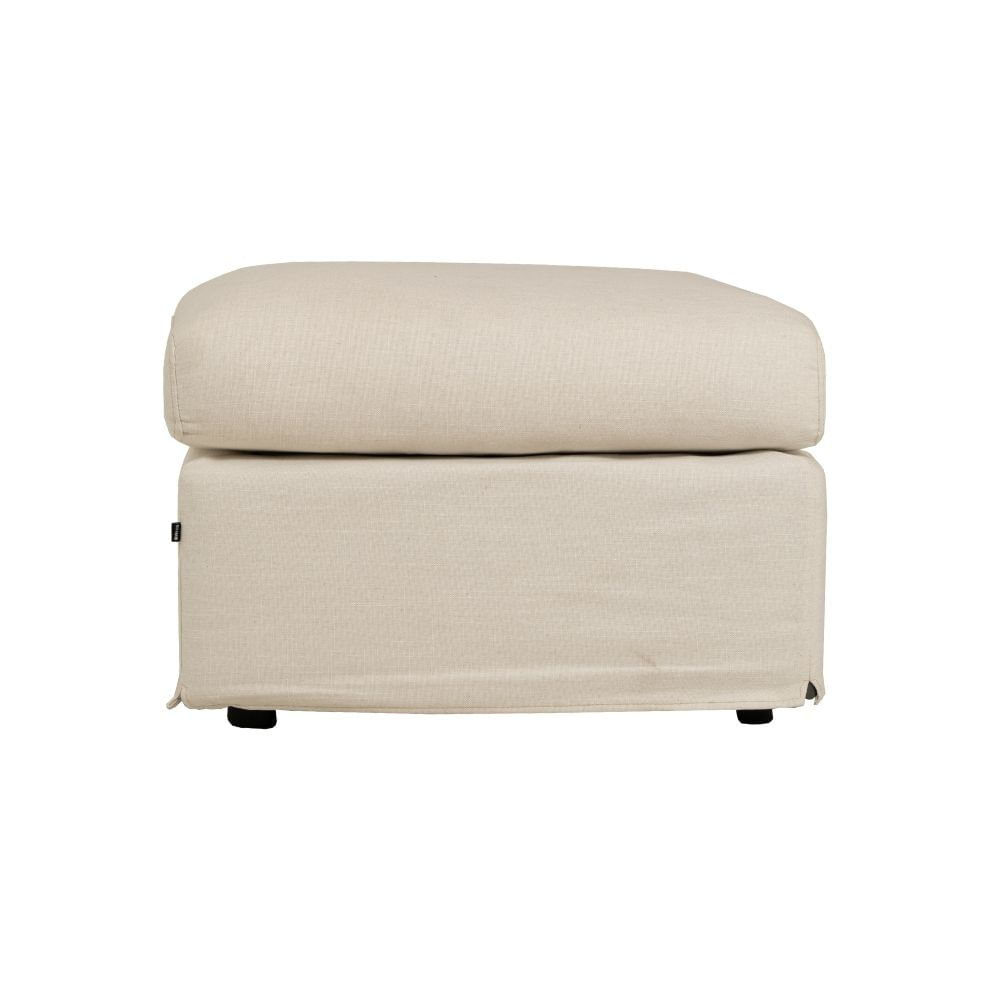 Sofá Miró Ottoman de Tela Beige