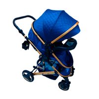 Coche Moises Baby Love HN-530W Color Azul