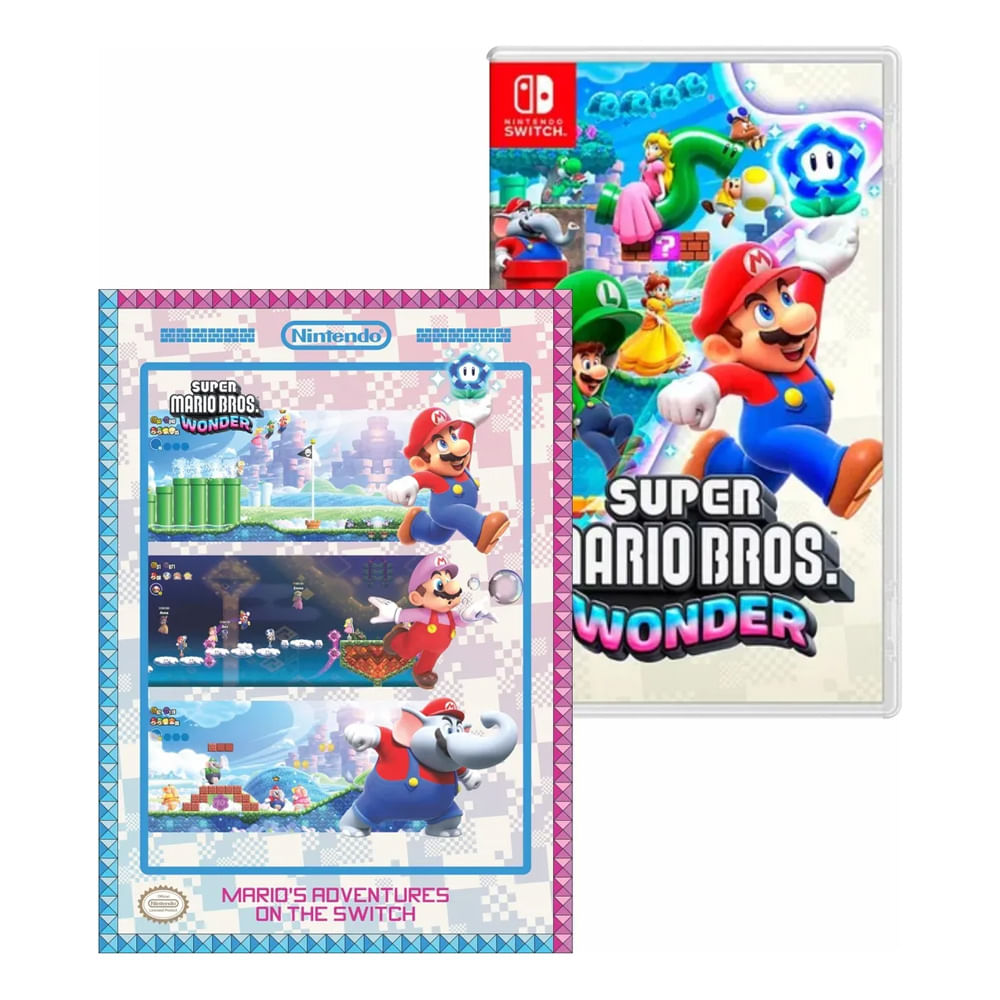Super Mario Bros Wonder + Poster Mod. 2