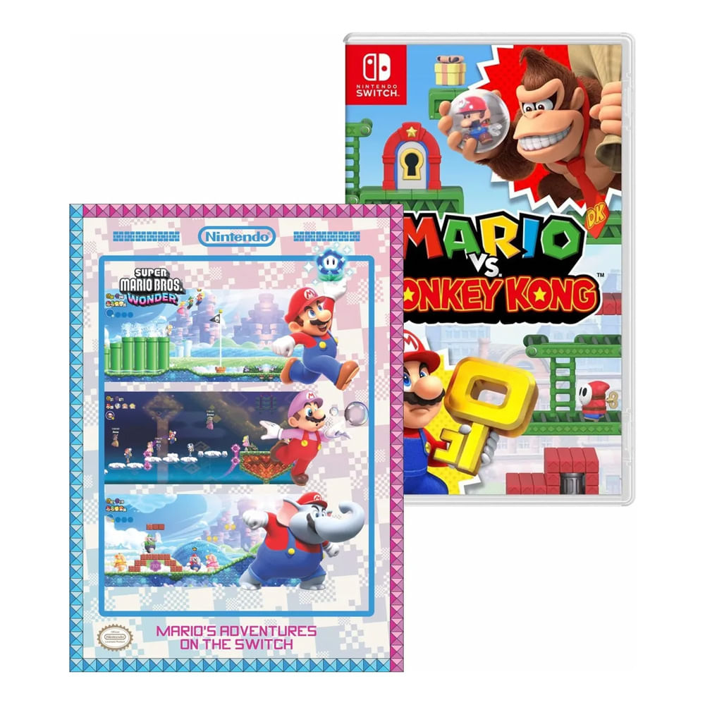 Mario vs Donkey Kong + Poster Mod. 2