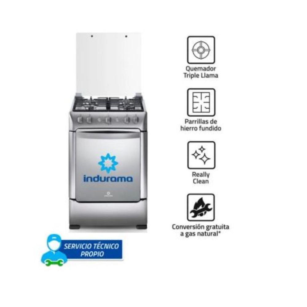 COCINA INDURAMA GRANADA ZAFIRO CROMA