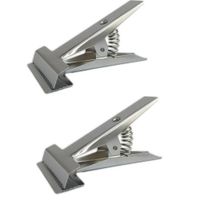 Pinza de  Metal para Sujetar Tela Y Otros Materiales por 2 Unidades