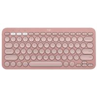 Teclado Logitech Pebble Keys 2 K380s Bluetooth Multidispositivo Rosado