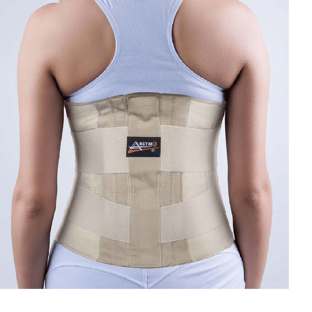 Soporte Sacro Lumbar barras de Aluminio Talla M Argym