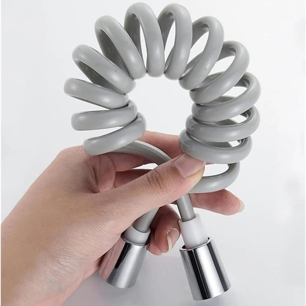 Manguera recambio de ducha bidé extensible color plomo mate