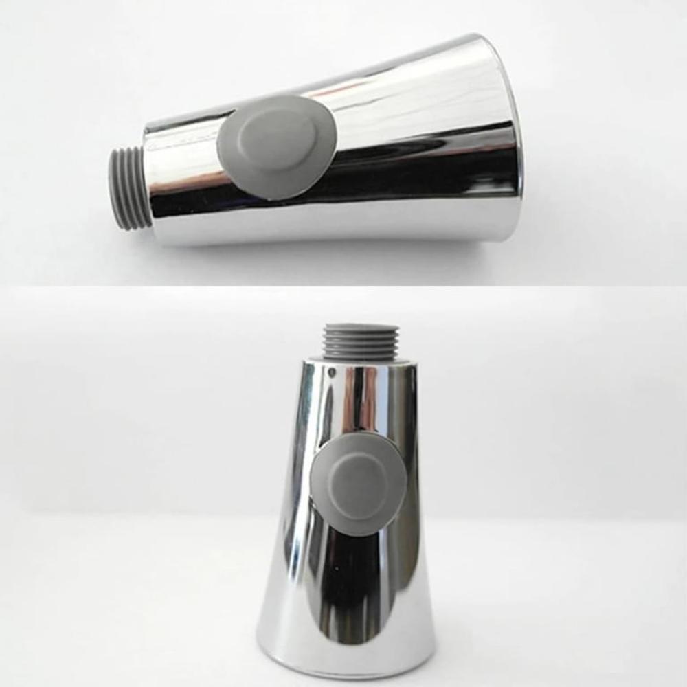 Cabezal Aireador dos funciones Caño Grifo ABS y Acero Cromado