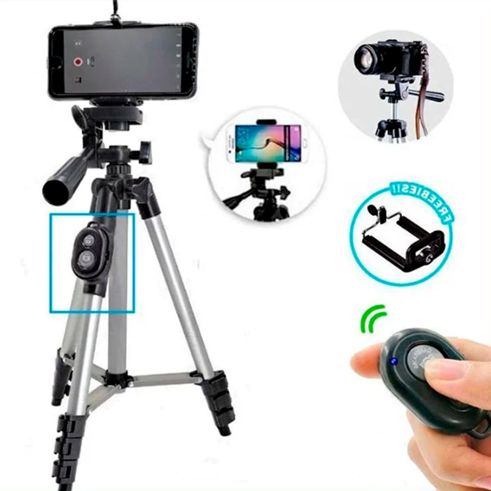 Tripode Bluetooth 1.02 Mt Soporte Celular / Camara
