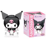 Keeppley Sanrio Kuromi - Figura Armable Coleccionable