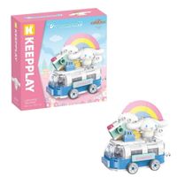 Keeppley Sanrio Cinnamoroll - Mini Escenario Armable Viaje Relajante