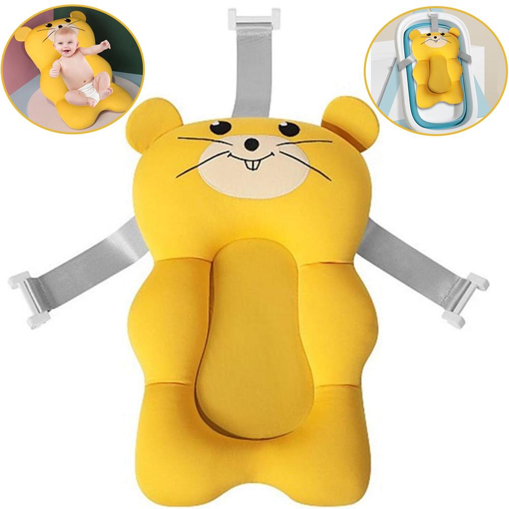 Almohadilla Cojín para Tina de Baño Amarillo