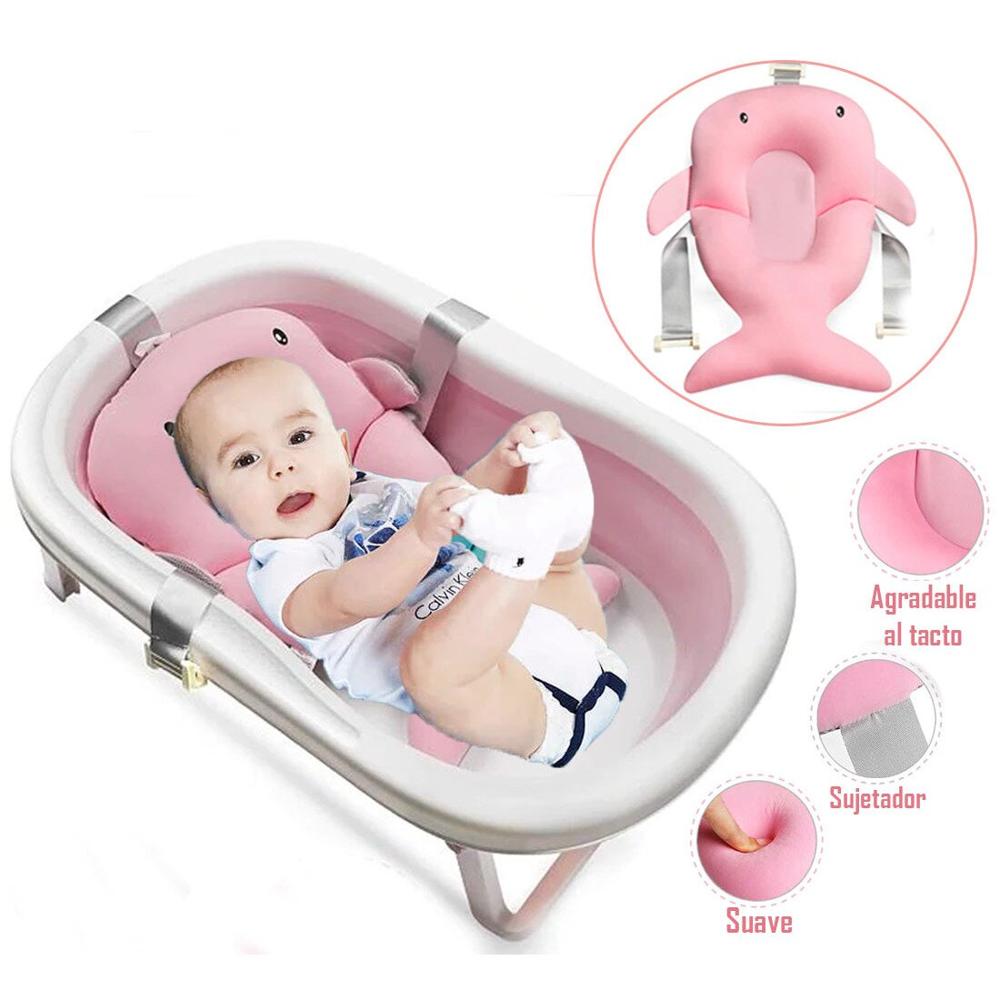 Almohadilla Cojín para Tina de Baño Delfin
