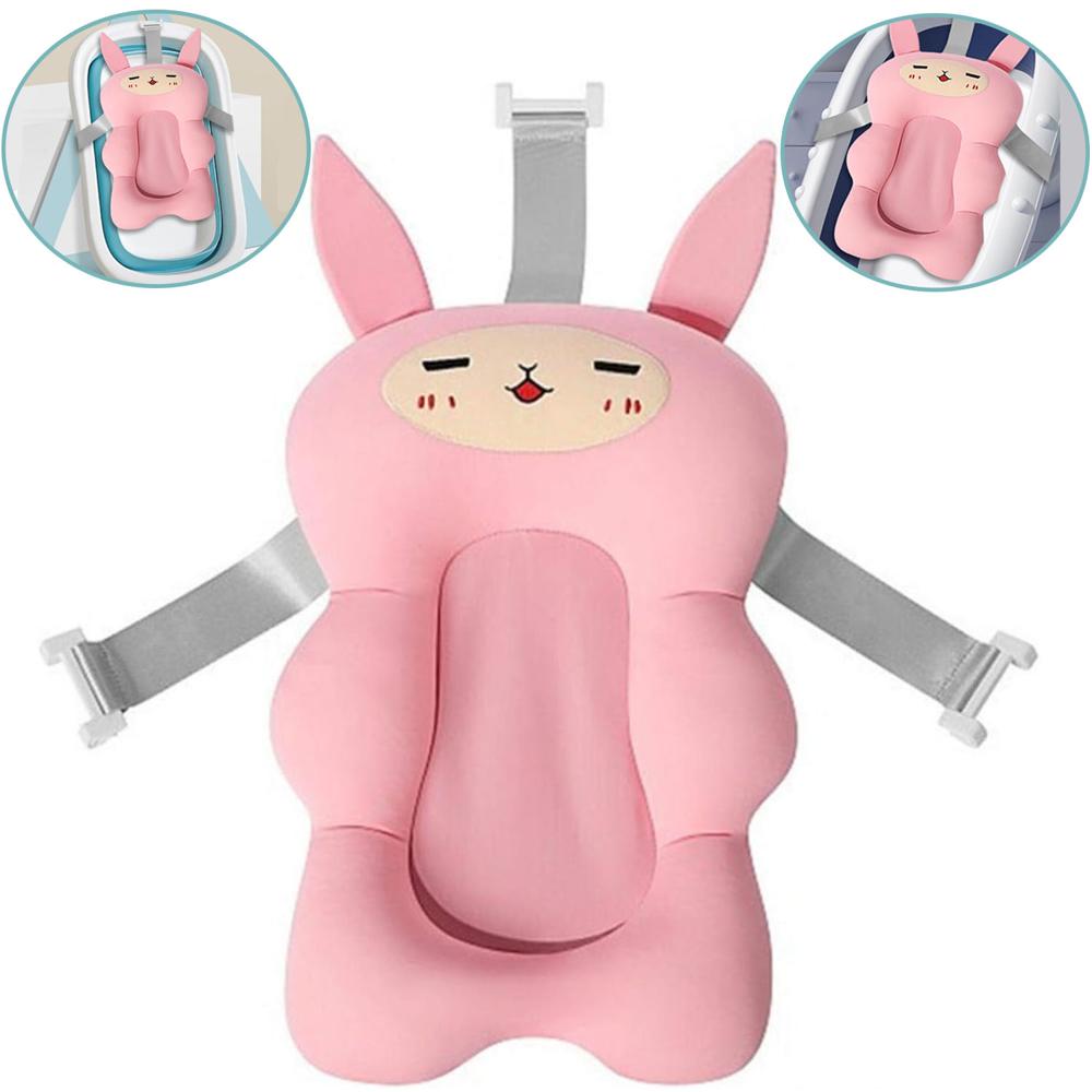 Almohadilla Cojín para Tina de Baño Rosado