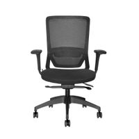 Silla Ergonómica Reclinable Slider Brazo 4D. Loop Gerencial Negro Ofideas