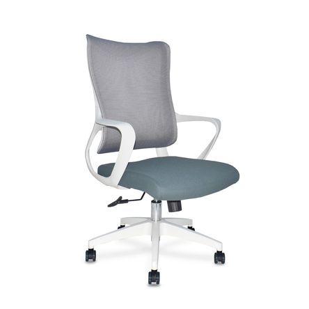 Silla Ergonómica Rigs Pro Gerente Malla Gris Ofideas