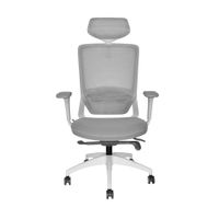 Silla Ergonómica Reclinable Con Slider Brazo 4D. Loop Pro Gris Ofideas