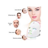 Mascara Facial Led Rejuvenecedora 7 Colores