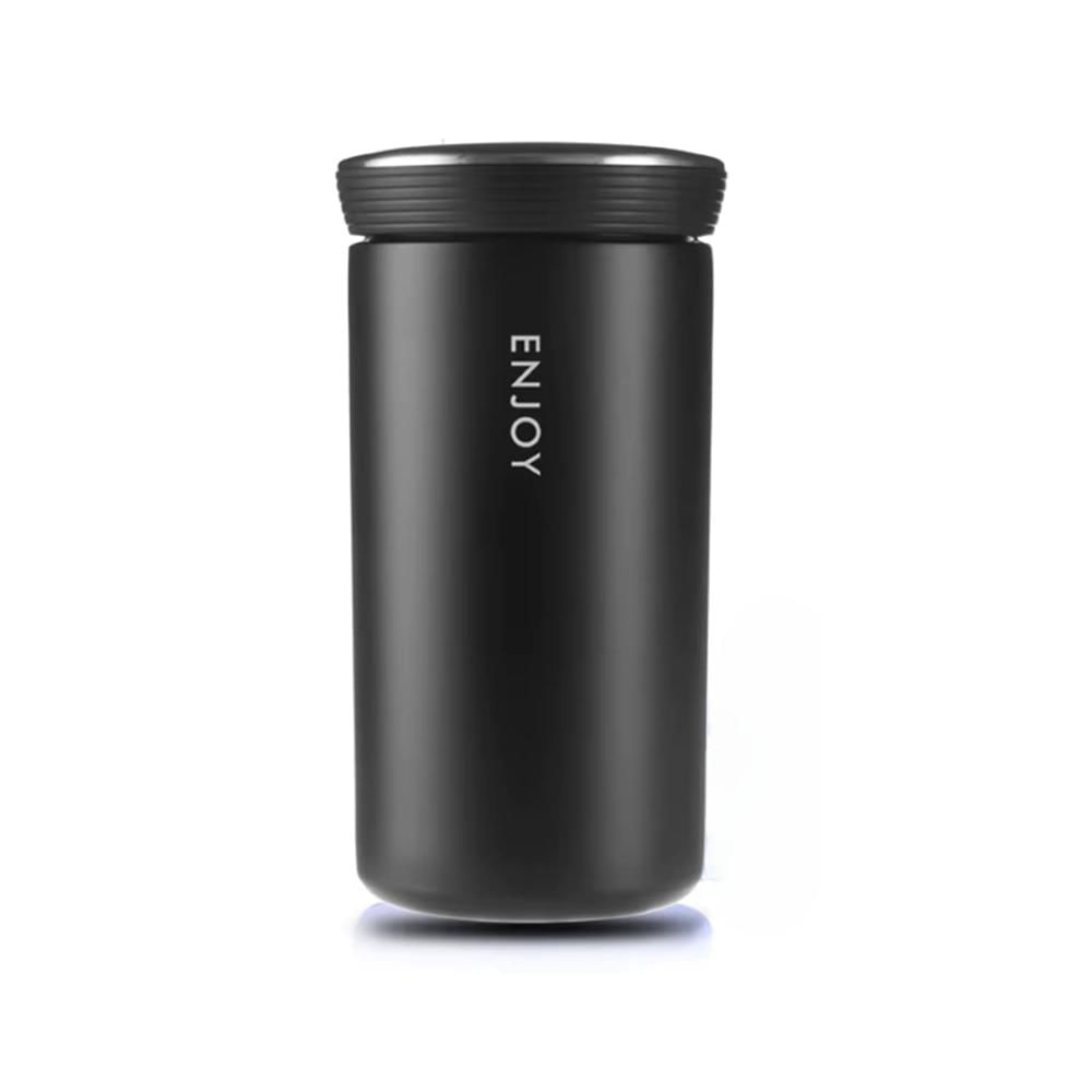 Vaso Térmico para Café Termo de Acero Inoxidable 300ML Negro