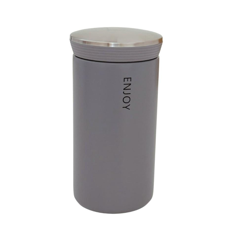 Vaso Térmico para Café Termo de Acero Inoxidable 300ML Gris