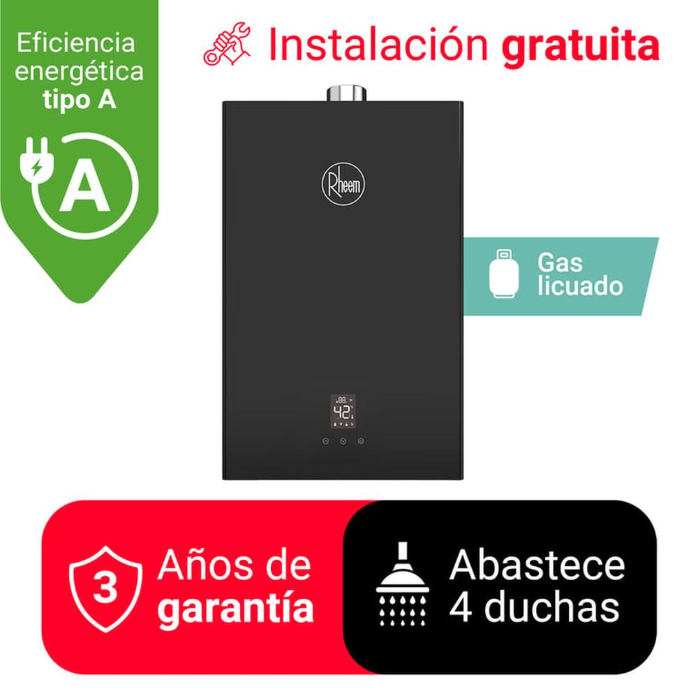 TERMA A GAS 18L TF WIFI RHEEM GLP