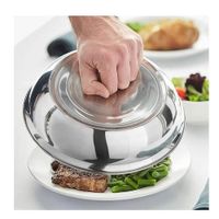 Campana para Plato TRAMONTINA  Ace. Inox. 28 cm