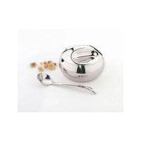 Azucarero TRAMONTINA 250Gr de acero inoxidable con cuchara
