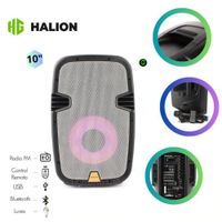 Parlante Halion PHA 10MB 1000W PMPO Portátil USB BT