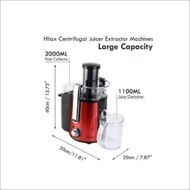  Extractor de jugos 2000 W para frutas enteras