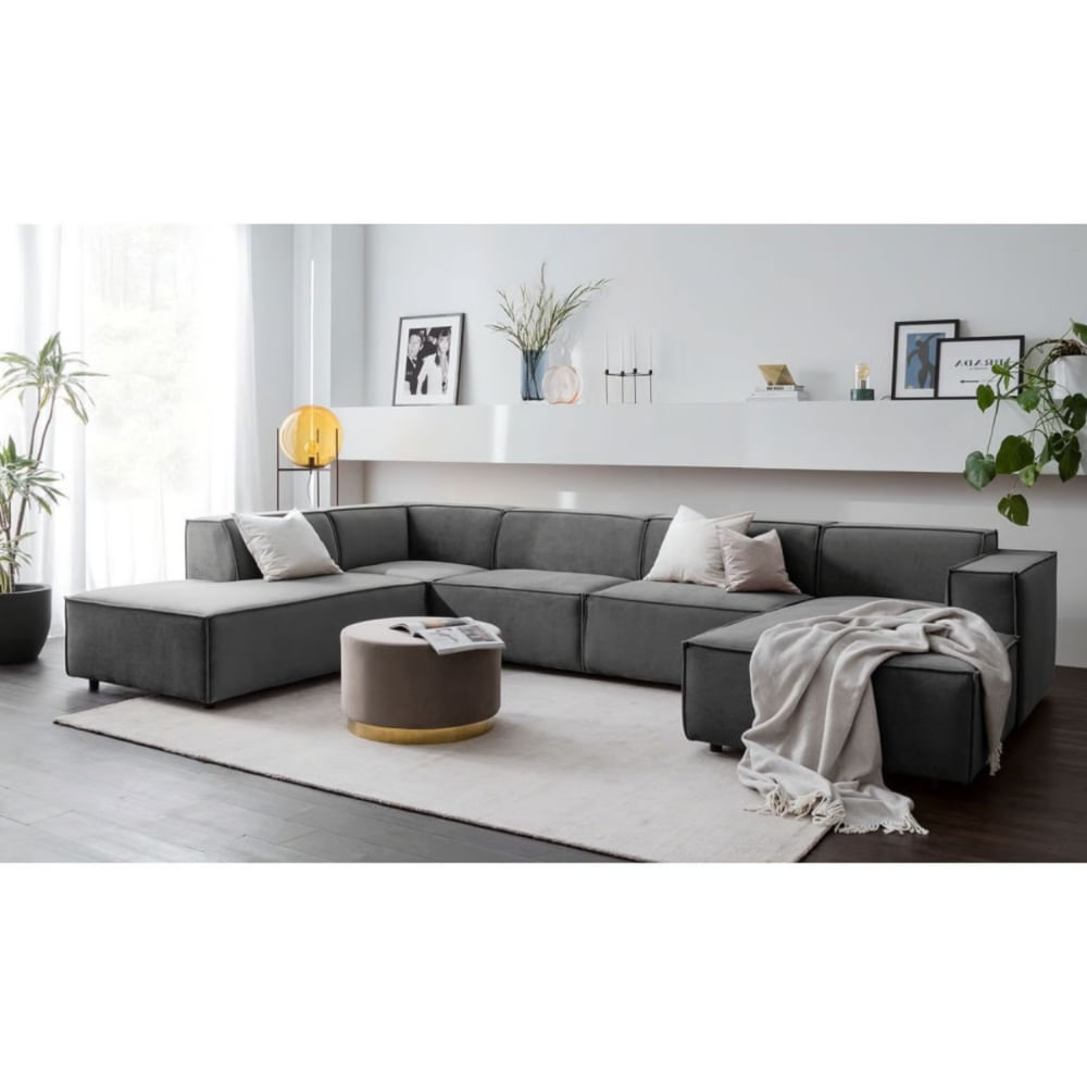 Seccional Izquierdo Lujo Vitoriano Gris