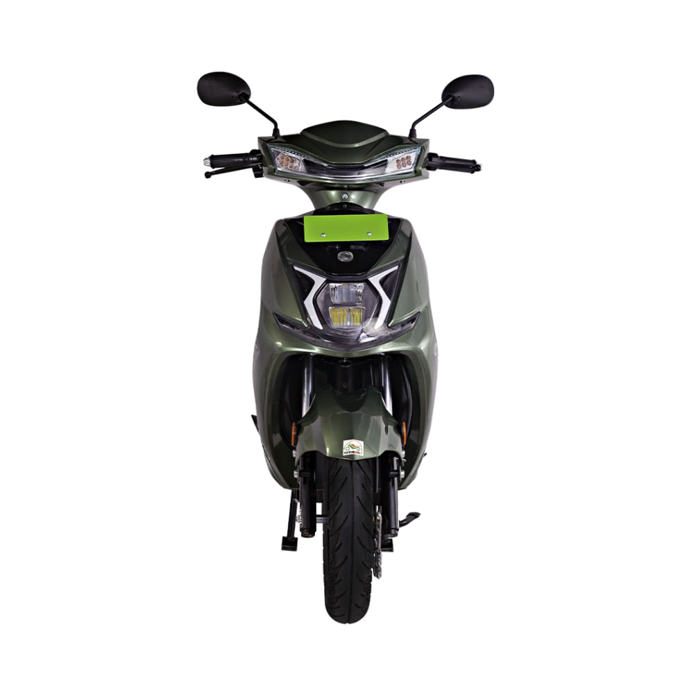 Moto Eléctrica Okaya FAAST F2T Motor 2500W Batería removible LFP 72V 30AH - verde